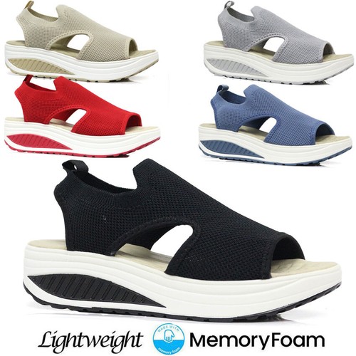Ladies memory foam wedge - foam,