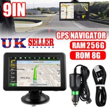 9" Car Truck Sat Nav GPS