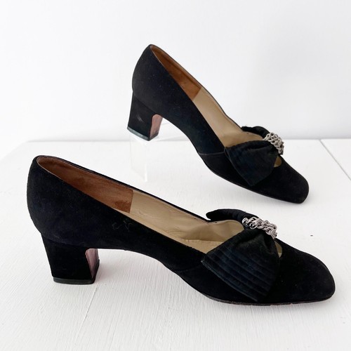 Rayne pumps black - black, suede