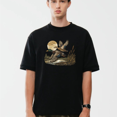 Flying duck shirt - flying,