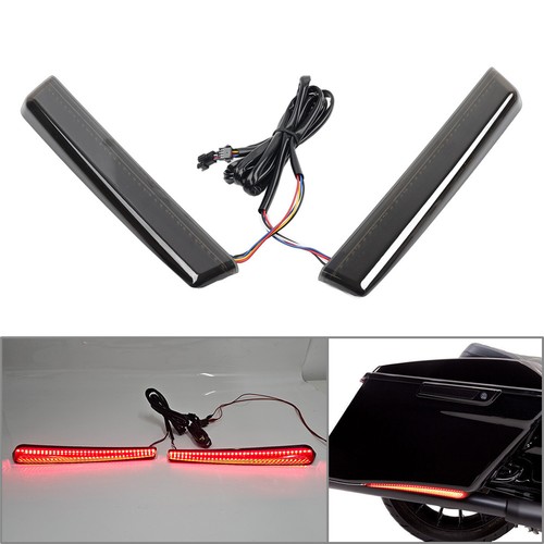 Red led saddlebag side marker - red,