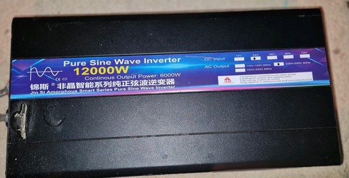 6000w continuous 12000w peak - continuous,