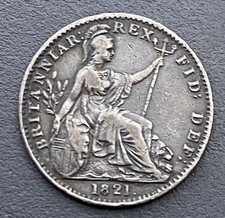 1821 Farthing George IV Copper