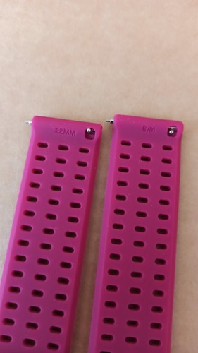 Silicone watch strap - , for