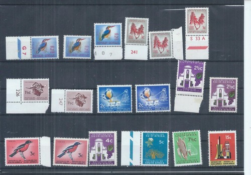 South africa stamps - a, range