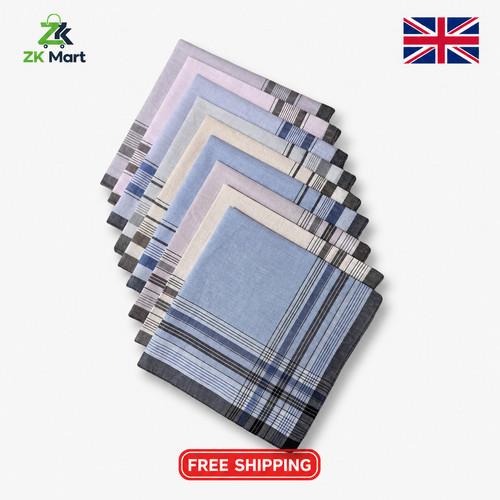 Men handkerchiefs 9 pack - handkerchiefs,,