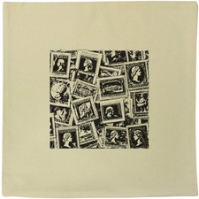 40cm x 40cm 'Vintage Stamps'