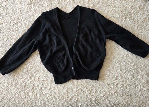 Next blk cropped cardigan - blk,