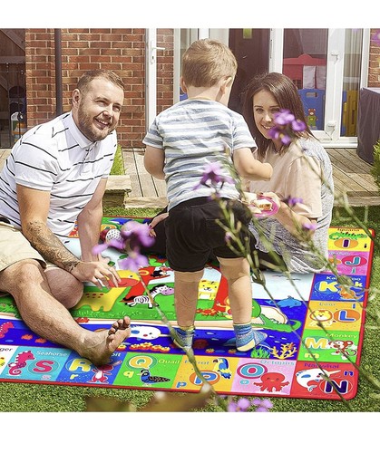 Baby play mat - play, large