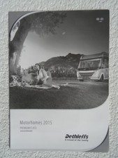 Dethleffs Motorhome Technical Information Brochure 2015 - Globetrotter XL & XXL
