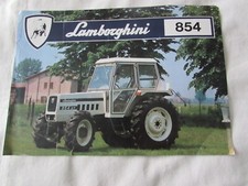 @Lamborghini 854 Tractor Specification Leaflet @
