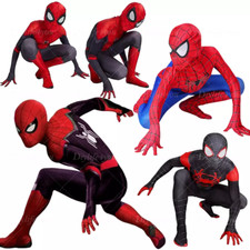 Kids SpiderMan Cosplay Costume