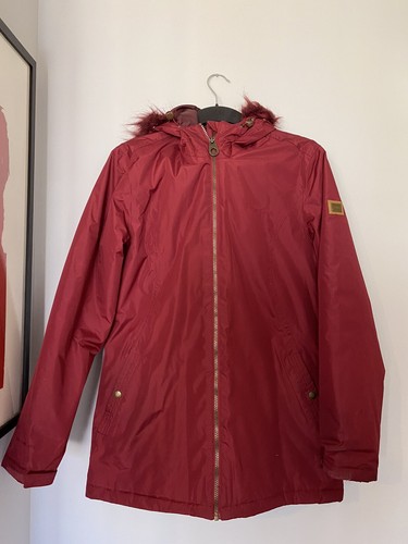 Red regatta parka jacket - parka,