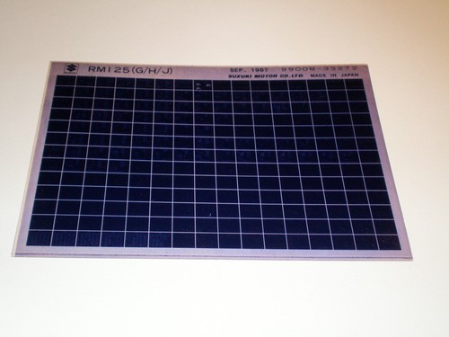 Microfiche spare parts catalog - microfiche,