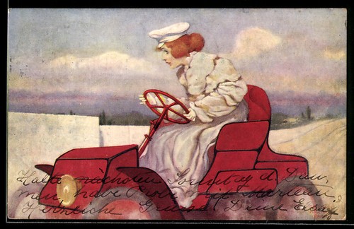 Artist postcard raphael - artist,