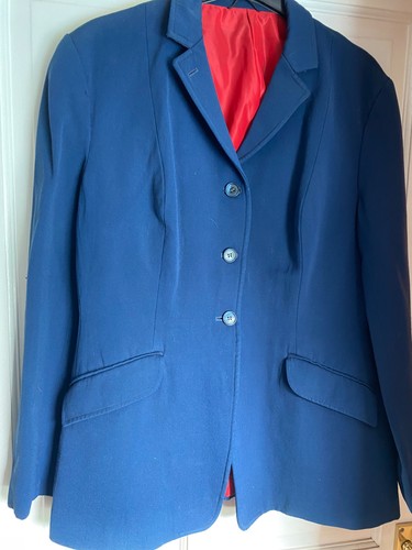 Navy show jacket equestrian