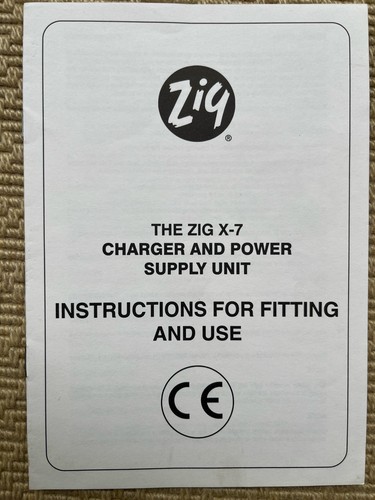Zig charger instructions - charger,