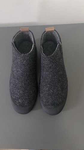Huckberry black grey wool size - grey,