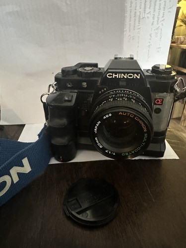 Chinon program slr - cp-x, film