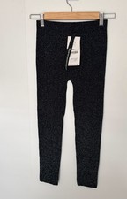 Zara Limitless Contour Collection Leggings Black Glitter Size XS/S New with tags