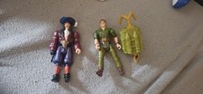 Tall Terror Captain Hook & Peter Pan Vintage Action Figure Toy 5" Mattel 1991