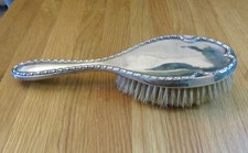 Vintage Silver (Hallmarked) Hair Brush