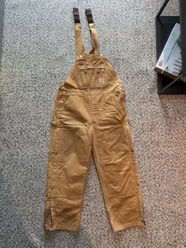 Carhartt beige sand overalls - carhartt,