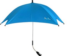 Silver Cross Travel System Parasol Umbrella Sunshade Blue Please Read 
