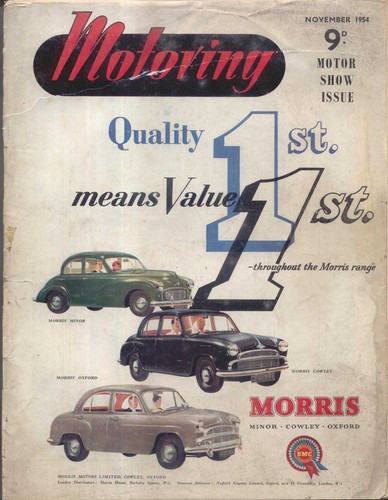 Motoring nuffield mag - 11/54,