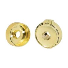 NEW Wolf Range Dual Fuel Cooker Oven Gold Brass Bezel knob