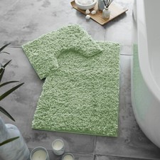 2 Piece Bath Mat Soft Ultra