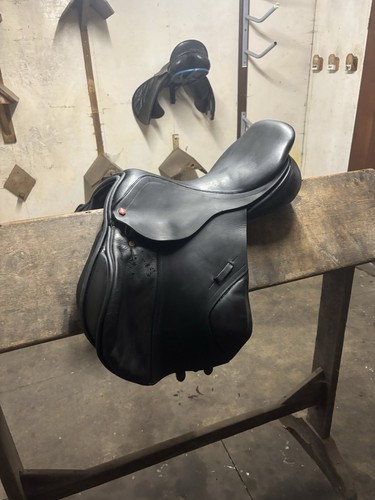 Black leather albion jump - albion,