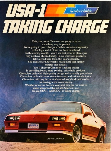 Chevrolet camero z28 usa 1 - chevrolet,
