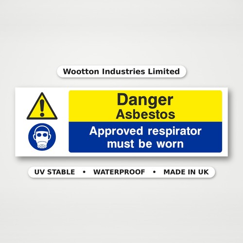 Asbestos approved respirator - approved,