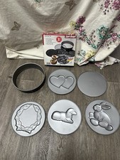 Zenker Germany Lamb and Rabbit Hare Baking Moulds Boxed