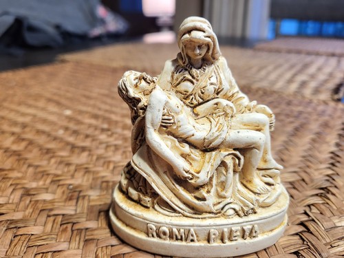 Vintage pieta statue jesus - vintage, &