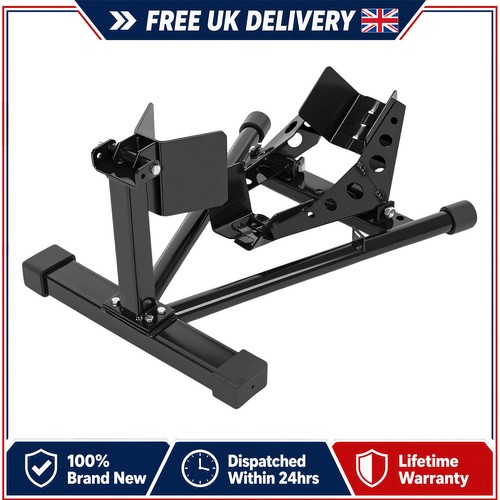 Motorcycle front wheel chock - wheel,
