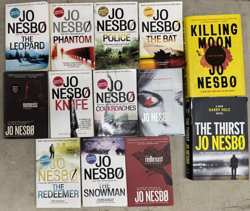 Complete series set harry hole - series,