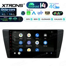 DAB+9" WiFi Android 14 8Core Car Stereo Radio GPS 4G 64G For BMW E90 E91 E92 E93