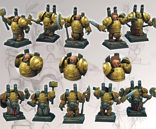 Scibor miniatures dwarves - scibor,