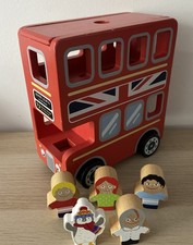 John Lewis Wooden Red London