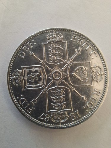 1887 queen victoria florin - 1887,