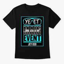 Jey Uso YEET Main Event WWE Wrestling Superstar Design Kids Unisex T-Shirt