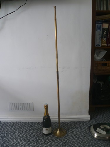 Vintage long two piece - two, brass