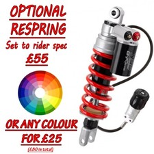 Harley Davidson RH 1250 SPORTSTER 2021 2022 YSS Shock Absorber MG456-340H1RW-31