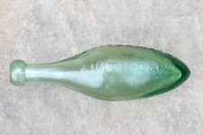 VINTAGE ANSTICE Co PLYMOUTH GENUINE SUPERIOR AERATED WATER 10oz HAMILTON BOTTLE