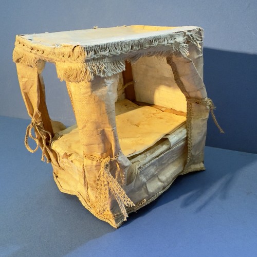 Antique dolls house four - dolls,