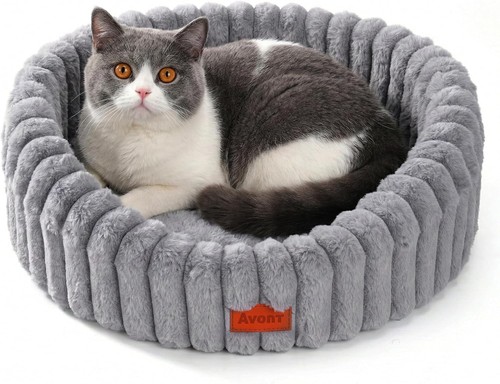 Avont fluffy cat bed - bed, for