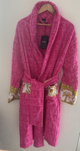Versace baroque bathrobe - versace,