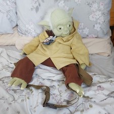 STAR WARS LUCASFILM DISNEY PARKS YODA JEDI  MASTER 24” BACKPACK BUDDIES PLUSH